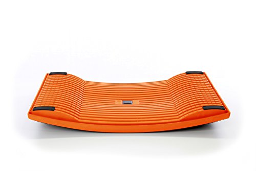 Kenson 170092 Balance Board Orange Trainer Balance Trainer (Balance Board, Orange, 320 mm, 520 mm, 20 mm, 1,85 kg) 46,5x30,5 cm von Kenson