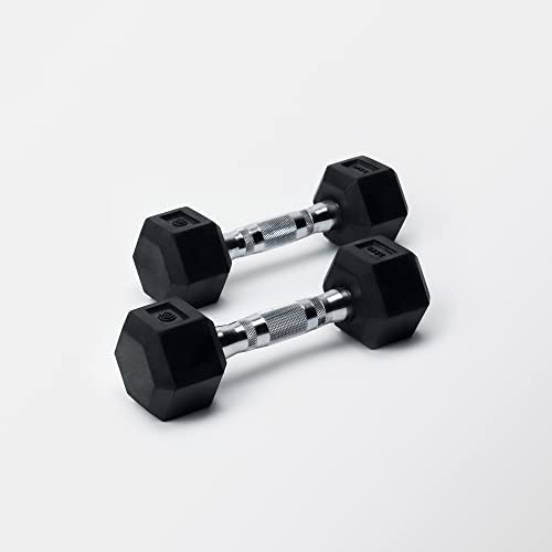 Gymondo | Dynamite Duo | Kurzhanteln 2x2,5kg | Rutschfeste Hanteln für dein Workout | Fitness Dumbbells | Stahl & gummierte Oberfläche | Komfortabel & sicher von Gymondo