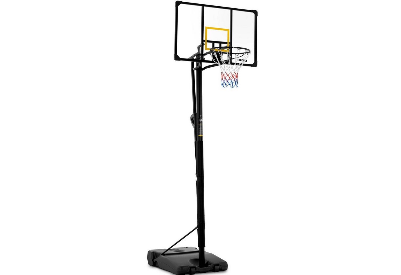 Gymrex Basketballständer Basketballkorb mit Ständer Basketballanlage wetterfest Korbanlage 230 von Gymrex
