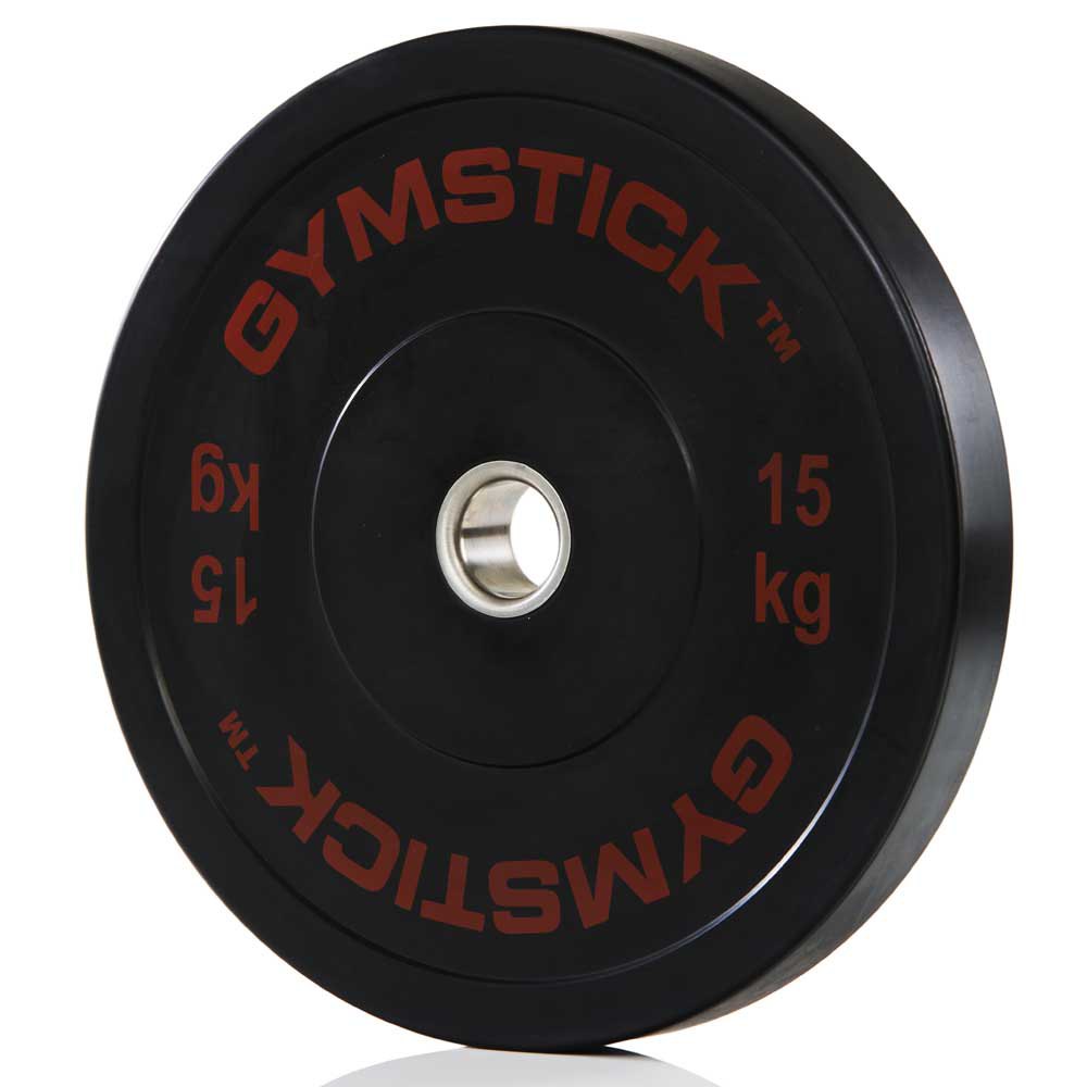 Gymstick Bumper Plat 15kg Unit Disc Schwarz 15 kg von Gymstick