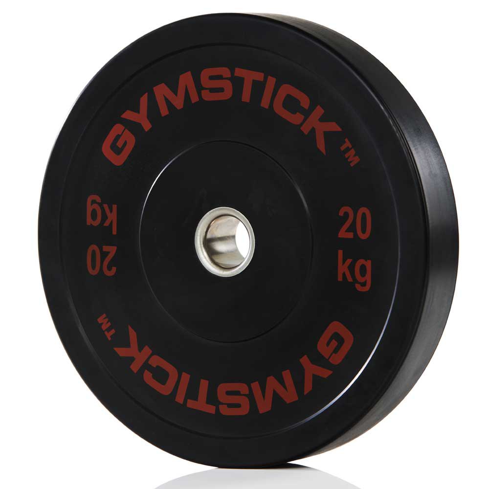 Gymstick Bumper Plat 20kg Unit Disc Schwarz 20 kg von Gymstick