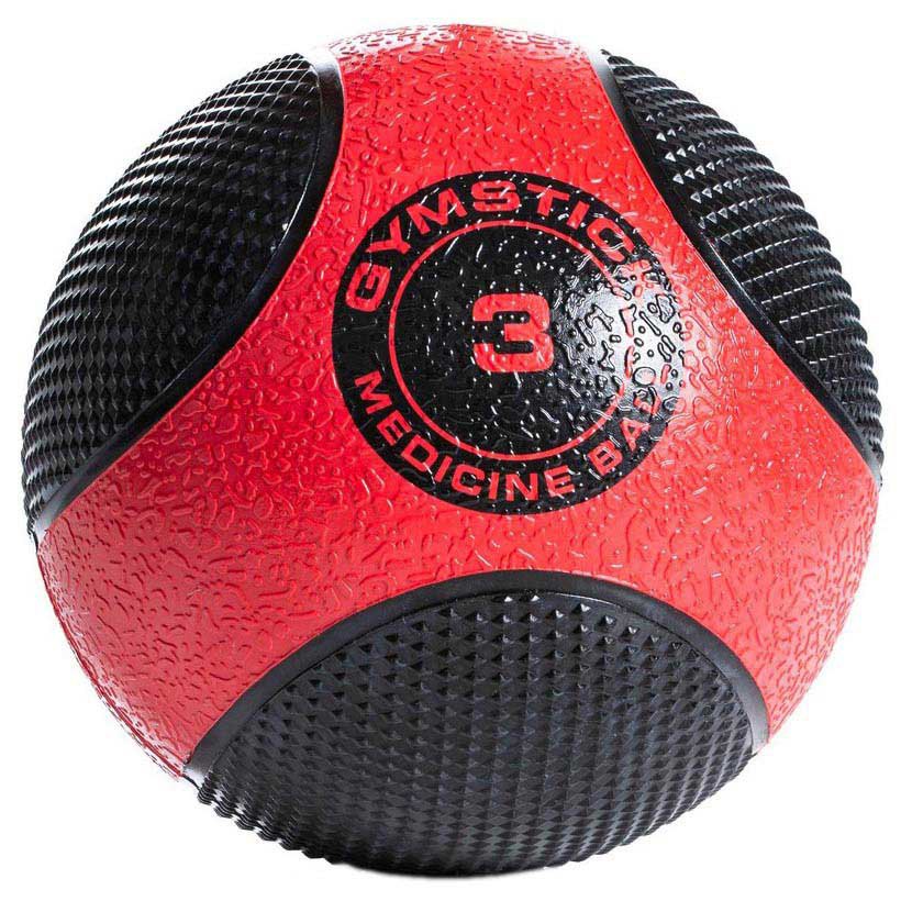 Gymstick Rubber Medicine Ball 3kg Schwarz 3 kg von Gymstick