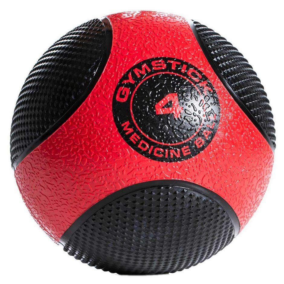 Gymstick Rubber Medicine Ball 4kg Schwarz 4 kg von Gymstick