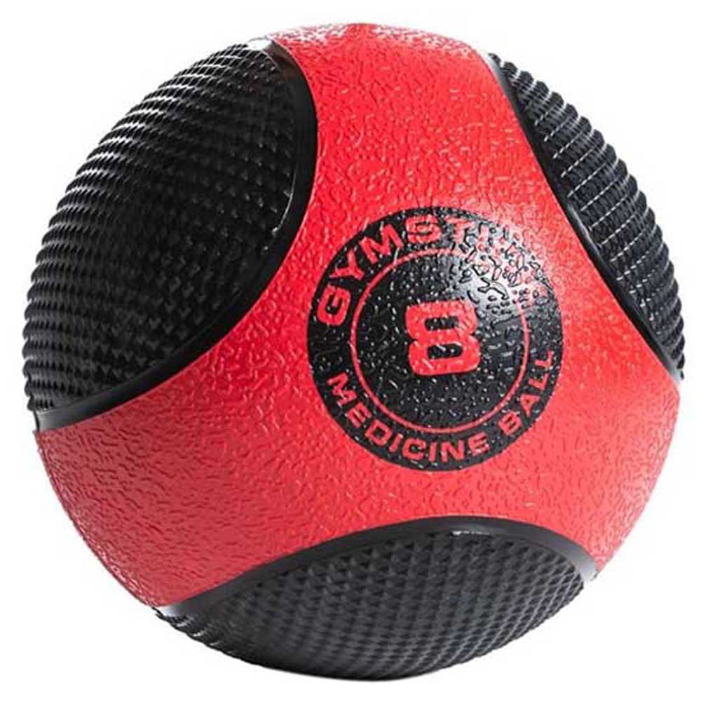 Gymstick Rubber Medicine Ball 8kg Rot,Schwarz 8 kg von Gymstick