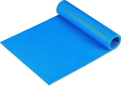 Gymtek Yogamatte - Trainingsmatte 173x61cm - Fitness - Ultraleicht Gymnastikmatte - Tragegurte - Pilates - Sportmatte - Dick - Abwertung der Bewegung - Aerobic von Gymtek