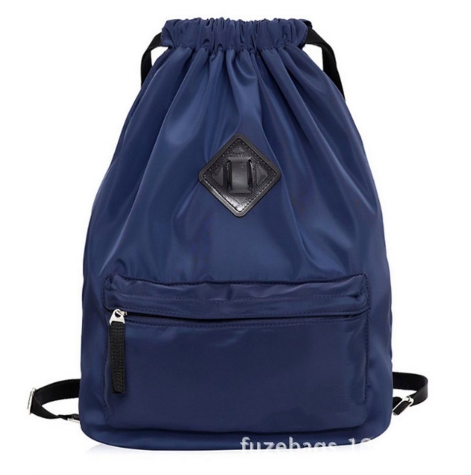 H-basics Rucksack Rucksack Tasche 43*40*15cm mit Kordel zum Zuziehen Turnbeutel mit Kordelzug für Kinder, Teenager oder Erwachsene - Unisex Sporttasche oder Schultasche von H-basics