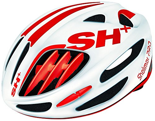 H&S SH bh173841000ws0914 Herren Helm, Fahrrad, Weiß/Rot Matt, 53 – 57 von H&S