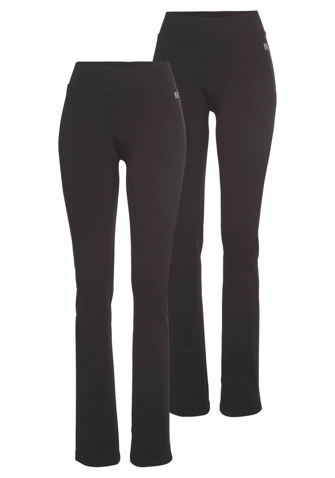 H.I.S Leggings (Spar-Set, 2er-Pack) Bootcut‑Leggings im praktischen 2er‑Pack mit elastischem Bund von H.I.S