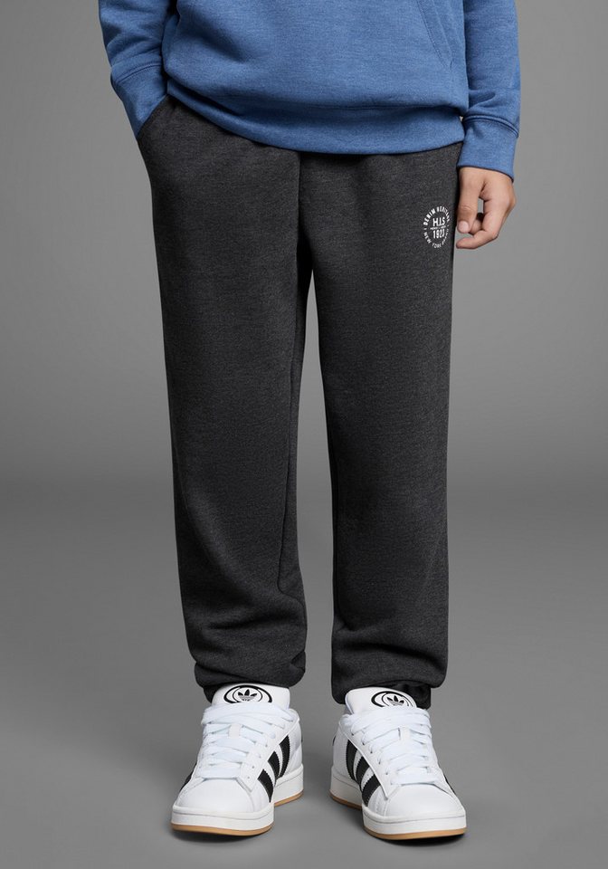 H.I.S Sweathose Basic Sweatshose, Jogginghose NEU: H.I.S für TEENS! Sweathose mit kleinem Badge von H.I.S