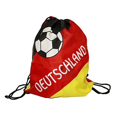 HAAC Fan Tasche Matchbeutel 35x42cm in Deutschlandsfarben Deutschland Fußball EM 2016 von HAAC