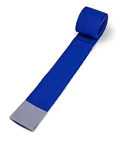 HAEST Mannschaftsband mit Klettverschluss - 5 cm breit - 110 cm lang - Blau von HAEST