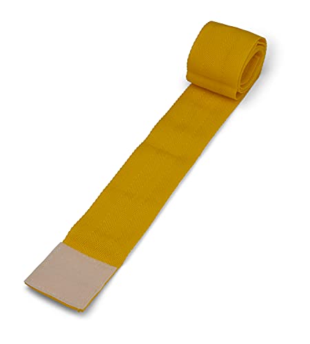 HAEST Mannschaftsband mit Klettverschluss - 5 cm breit - 110 cm lang - Gelb von HAEST