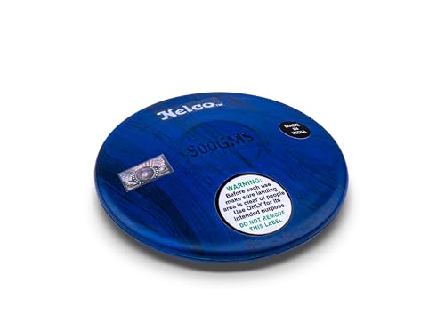 HAEST Nelco Diskus Blue Fusion 0,50 kg | Gummidiskus | Trainingsdiskus | 134 mm Durchmesser | Einzigartiges Design | Ideal für Anfänger und Jugendliche von HAEST