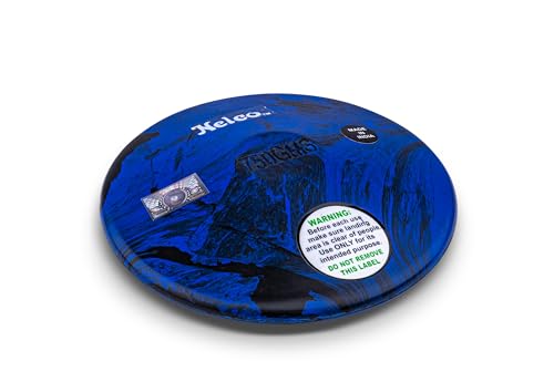 HAEST Nelco Diskus Blue Fusion 0,75 kg | Gummidiskus | Trainingsdiskus | 154 mm Durchmesser | Vielseitig für Innen- und Außeneinsatz | Zwischenstufe Training von HAEST