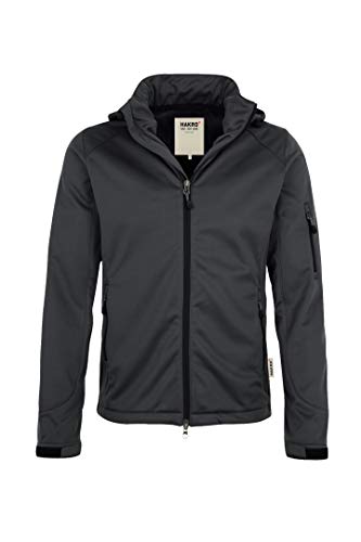 HAKRO Softshell-Jacke Ontario - 848 - anthrazit - Größe: 3XL von HAKRO