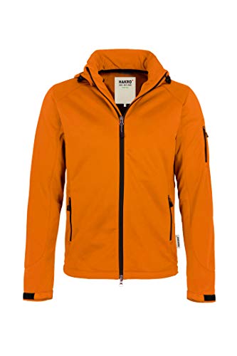 HAKRO Softshell-Jacke Ontario - 848 - orange - Größe: 3XL von HAKRO