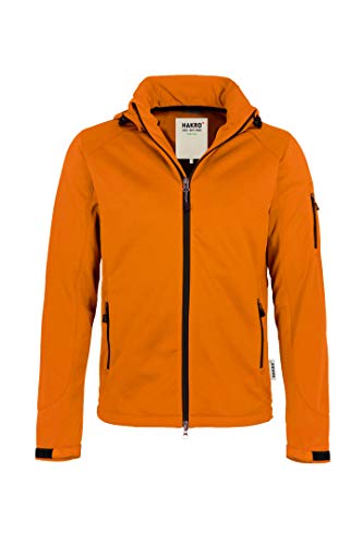 HAKRO Softshell-Jacke Ontario - 848 - orange - Größe: 4XL von HAKRO