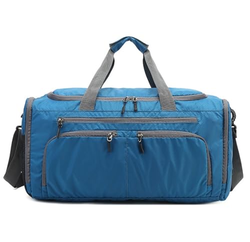 Sporttasche 20-Zoll-Reisetasche Für Herren, Reisetasche Mit Schuhfach, Übernachtungstasche Für Damen Reisetasche(Color:A) von HALAHAI