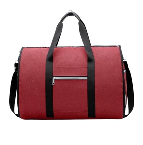 Sporttasche Kleidersack Für Die Reise 2 In 1, Kleidersack Für Geschäftsreisen, Faltbare Reisetasche Reisetasche (Color : D, Size : 550 * 280 * 300mm) von HALAHAI