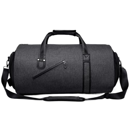 Sporttasche Reise-Kleidersack, Vielseitiger 2-in-1-Hängekoffer Für Männer Und Frauen, Geschäftswochenende Reisetasche von HALAHAI