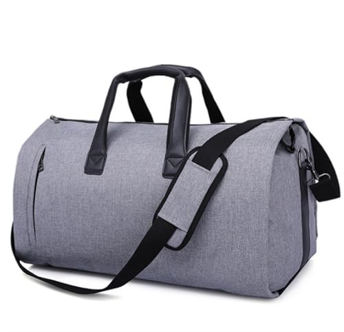 Sporttasche Umwandelbarer 19-Zoll-Kleidersack Mit Separatem Schuhfach, Anzug-Reisetaschen Für Herren Reisetasche(Color:A) von HALAHAI