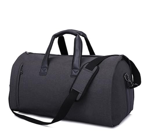 Sporttasche Umwandelbarer 19-Zoll-Kleidersack Mit Separatem Schuhfach, Anzug-Reisetaschen Für Herren Reisetasche(Color:B) von HALAHAI