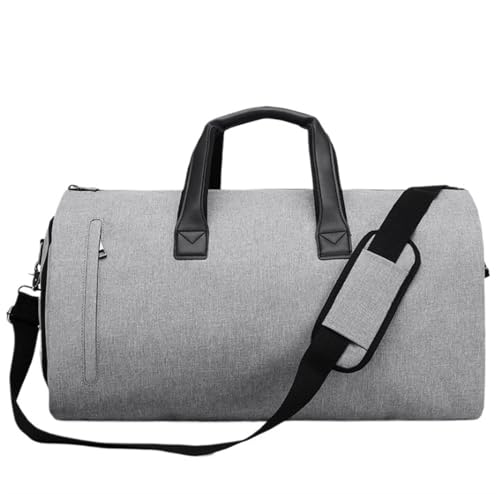Sporttasche Umwandelbarer Kleidersack Mit Schultergurt, Anzug-Reisetasche, Handgepäck-Kleidersack Reisetasche (Color : A, Size : 55 * 28 * 30cm) von HALAHAI
