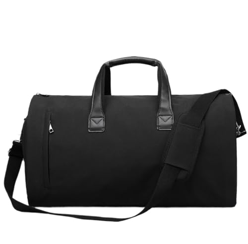 Sporttasche Umwandelbarer Kleidersack Mit Schultergurt, Anzug-Reisetasche, Handgepäck-Kleidersack Reisetasche (Color : B, Size : 55 * 28 * 30cm) von HALAHAI