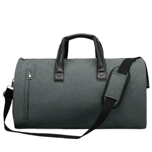 Sporttasche Umwandelbarer Kleidersack Mit Schultergurt, Anzug-Reisetasche, Handgepäck-Kleidersack Reisetasche (Color : C, Size : 55 * 28 * 30cm) von HALAHAI