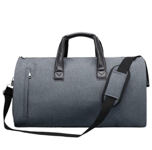 Sporttasche Umwandelbarer Kleidersack Mit Schultergurt, Anzug-Reisetasche, Handgepäck-Kleidersack Reisetasche (Color : D, Size : 55 * 28 * 30cm) von HALAHAI