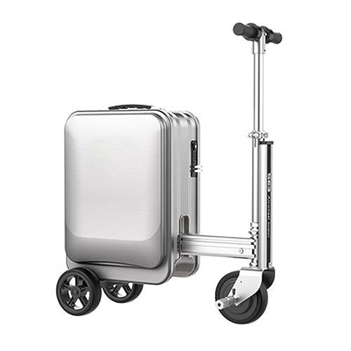 HALCARRY Smart Suitcase Mitfahrbarer Trolley Koffer USB-Ladekoffer 20 Zoll Passwortbox Universalrad Schwarz von HALCARRY
