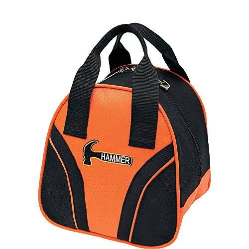 HAMMER Plus 1 Bowling Bag, Unisex, schwarz/orange von HAMMER