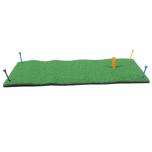 HANABASS 1 Set Golfmatten Puttingmatte Für Drinnen Kunstrasenmatten Golfschlagmatte Indoor Golfrasen Golfschlagpad Professionelle Golfrasen Golftrainingsmatte Golfrasenmatte von HANABASS