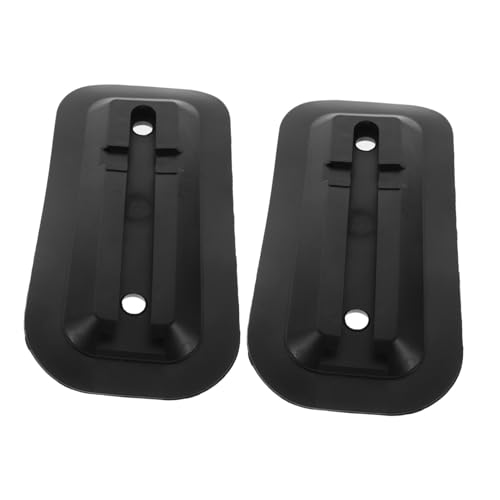 HANABASS 2 Stück Teiliges Surfboard Finnenbasis- Abnehmbarer Steckertyp Tail Fin Holder Einfache Montage Kompatibel mit Longboard und Paddleboard Verbessert Stabilität und Surfkontrolle von HANABASS