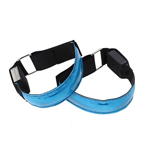 HANABASS 3 Stück Modische Leuchtende Armbänder LED Armband Reflektierende Armbänder Schlagarmbänder Für Nachtleuchtende Armbänder von HANABASS