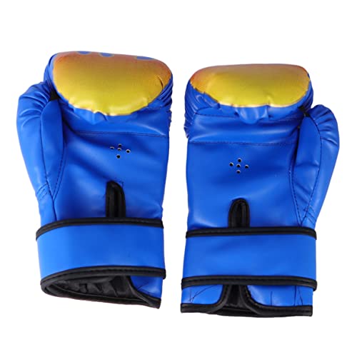 HANABASS Boxhandschuhe Für Training Boxhandschuhe Für Spiel Pu Handschuhe Für Kinder Boxhandschuhe Mit Flammenmuster Boxschutzhandschuhe von HANABASS