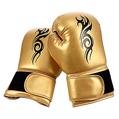 HANABASS Boxhandschuhe für Erwachsene und Gelb Atmungsaktiv Anatomisch Geformt Langlebig Leicht für Fitness Training und Sparring von HANABASS