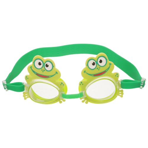 HANABASS Kinder-Schwimmbrille Beschlagfrei Cartoon-Frosch-Brille Klare Schwimmbrille Schwimmzubehör Für Kinder Und Jugendliche von HANABASS