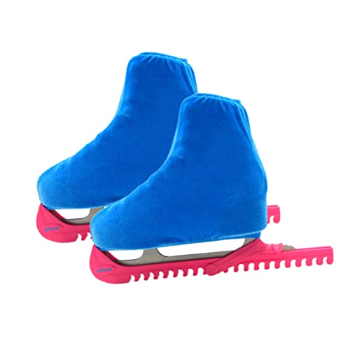 HANABASS Paar Skateschuh-Abdeckung waschbare Schlittschuhe zubehör Blaue The Blue Überschuhe Stiefel Überzug für Skaterschuhe Schuhe Decken Rollschuhe Schutzhülle Combo-Platte Schuhschutz von HANABASS