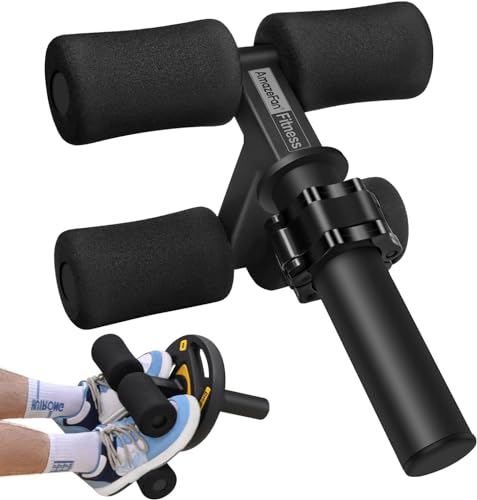 HANDSONIC Tib Bar, Tibialis Trainer Leg Workout, Knees Over Toes Tibia Dorsi Calf Machine for Strength Training Calves/Shins/Ankles and Ripping Lower Leg Muscles,Fit 2" Weight Plates and All Shoe Size von HANDSONIC
