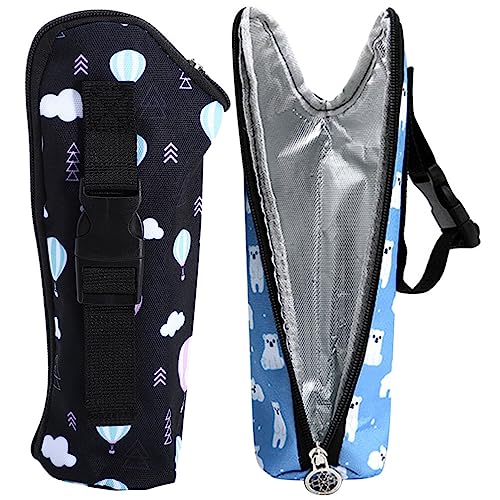 HAPINARY 2St Isolierbeutel für Babyflaschen isoliertasche für babyflaschen thermotasche für babyflaschen Tasche für Babyflaschen Reise Flaschenwärmer Taschen für Babyflaschenhalter von HAPINARY