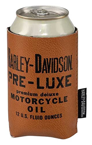 Harley-Davidson Pre-Luxe Dosenkühler aus Kunstleder, für 340 ml Dosen von HARLEY-DAVIDSON