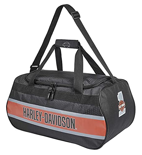 Harley-Davidson Trailblazer #1 Logo Duffel Bag w/Adjustable Strap - Rust Vintage von HARLEY-DAVIDSON