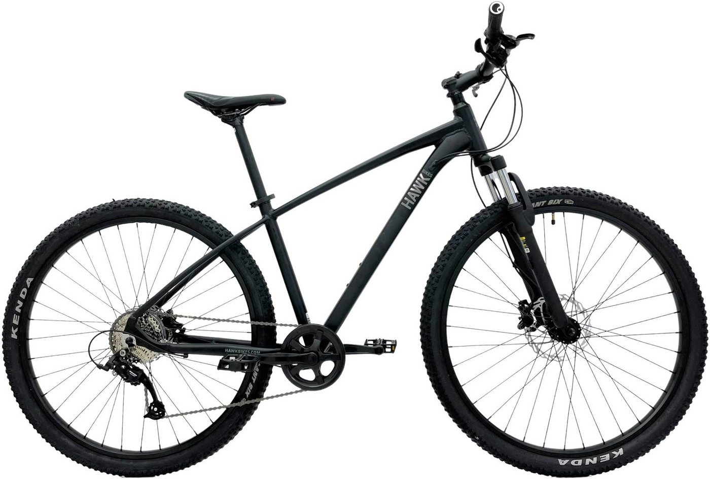 HAWK Bikes Mountainbike Trail One, 9 Gang microSHIFT, Kettenschaltung, für Damen und Herren, Kettenschaltung von HAWK Bikes