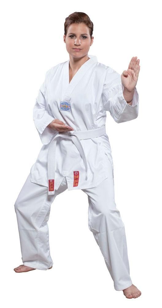 HAYASHI Taekwondo Anzug Taeguk Anzug - weißes Revers von HAYASHI