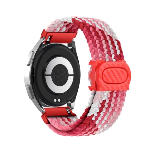 Geflochtenes Armband Kompatibel für Xiaomi Mi Watch Armbänder für Damen Herren Ersatzarmband Solo Loop für Xiaomi Mi Watch Armband Nylon Sport Elastisches Band für Xiaomi Mi Watch (N,Nylon) von HAZARA