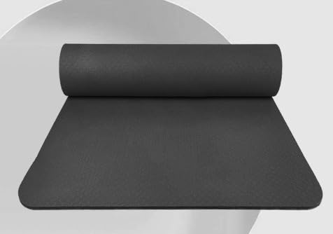 Übungs-Yogamatte, einfache Positionslinien-Yogamatte, rutschfeste, langlebige Stoßdämpfung, Umweltschutz, geruchlose Yogamatte (Farbe : C2, Size : 183x61x0.6cm) von HAZARA