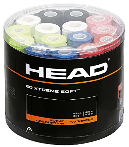 60 Head Xtreme Soft Overgips bunt von HEAD