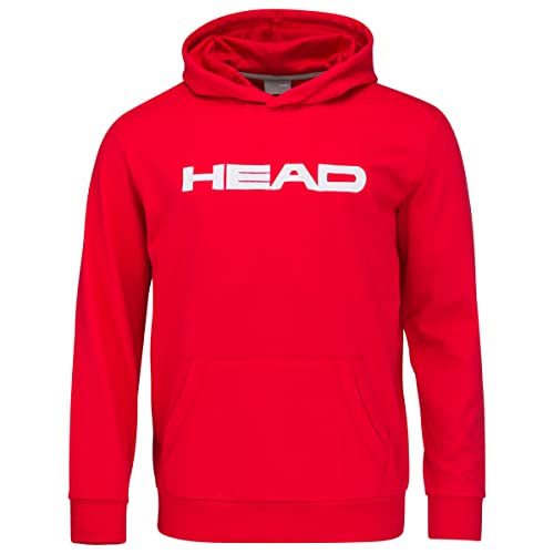 HEAD CLUB BYRON Hoodie JR, rot, 152 von HEAD