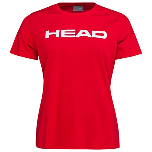 HEAD Damen Club Lucy T-shirt W Blusen T Shirts, Rot, XXL EU von HEAD